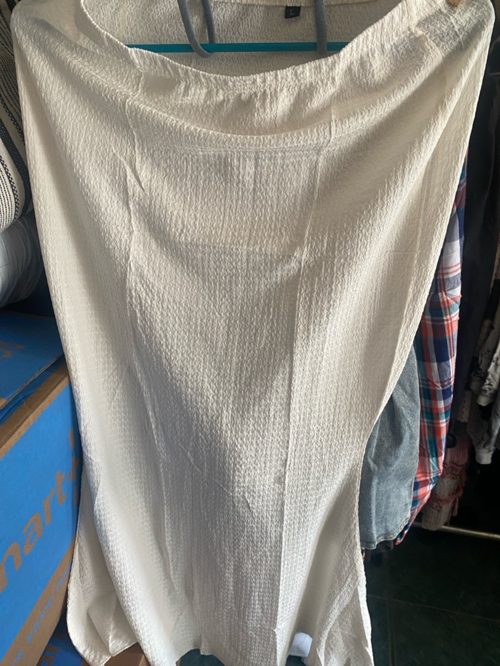 White Long Skirt